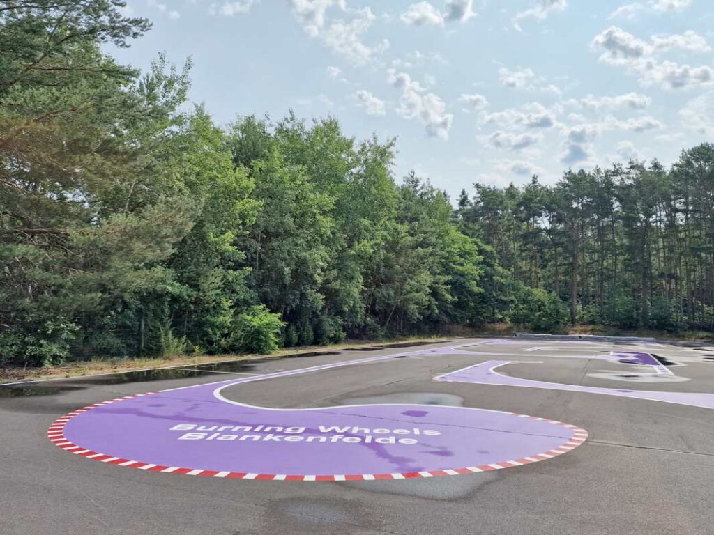 BMX-Parcours im Natursportpark